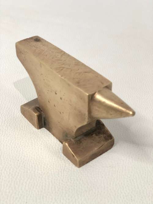Solid BRASS ANVIL 10cm in length!!!!