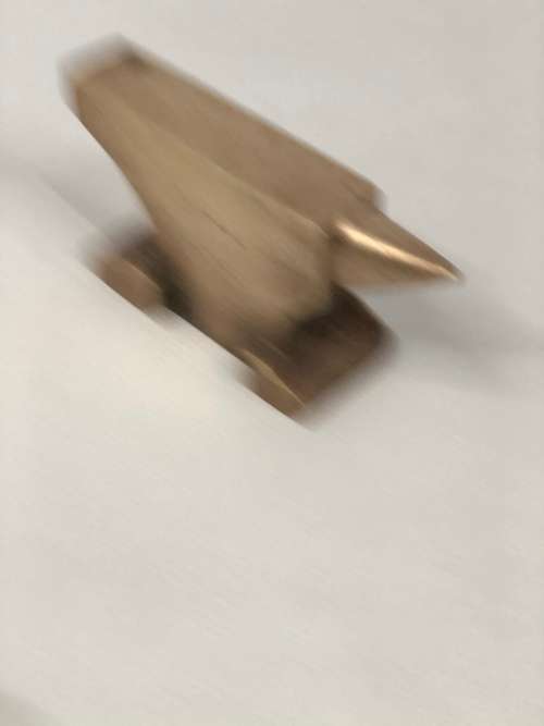 Solid BRASS ANVIL 10cm in length!!!!