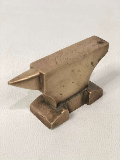 Solid BRASS ANVIL 10cm in length!!!!