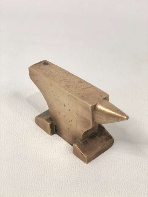 Solid BRASS ANVIL 10cm in length!!!!