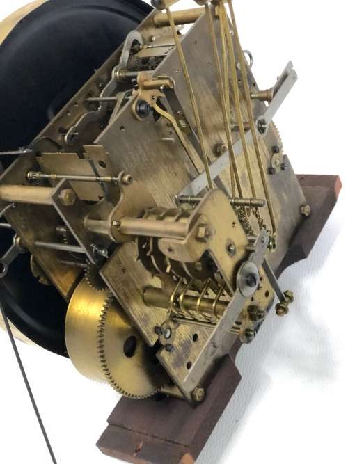 BEAUTIFUL VINTAGE SUPER LARGE CLOCK H.O.C MAKE MADE IN WURTTEMBERG GERMANY NOT TESTED!!!!