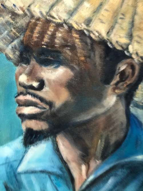 BEAUTIFUL OIL ON BOARD PAINTING SIGNED BY ARTIST!!!!