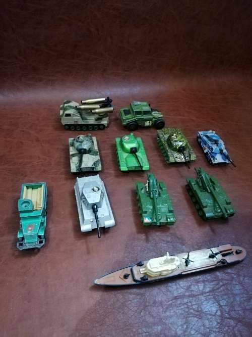 LARGE COLLECTION OF MATCHBOX DIE CAST TANKS ALL MATCHBOX BID FOR ALL!!!!!