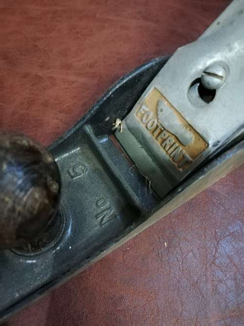 Large VINTAGE WOODEN PLAIN MADE IN ENGLAND NO 5!!!!!