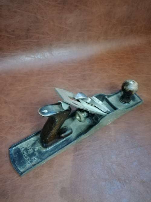 Large VINTAGE WOODEN PLAIN MADE IN ENGLAND NO 5!!!!!