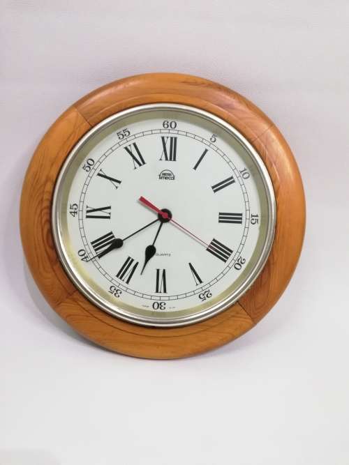 Beautiful large wooden Smiths Timecal made in the UK working!!!