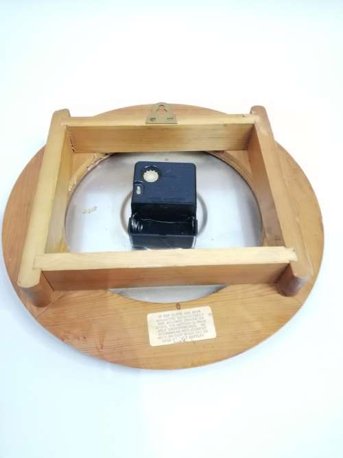 Beautiful large wooden Smiths Timecal made in the UK working!!!