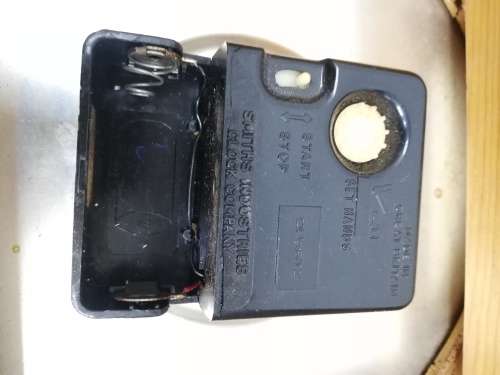 Beautiful large wooden Smiths Timecal made in the UK working!!!