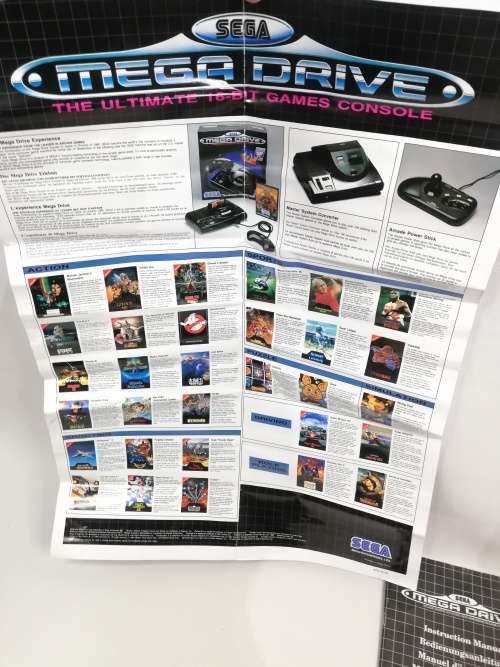 SUPER RARE SEGA MEGA DRIVE 1 WITH BOX AND SONIC GAME TESTED WORKING 100%!!!!!