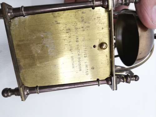 Beautiful Vintage clock made in Great Britain not tested!!!!