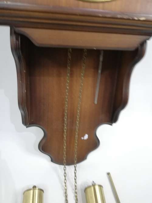 Vintage Hermle made in Germany clock not tested!!!!!