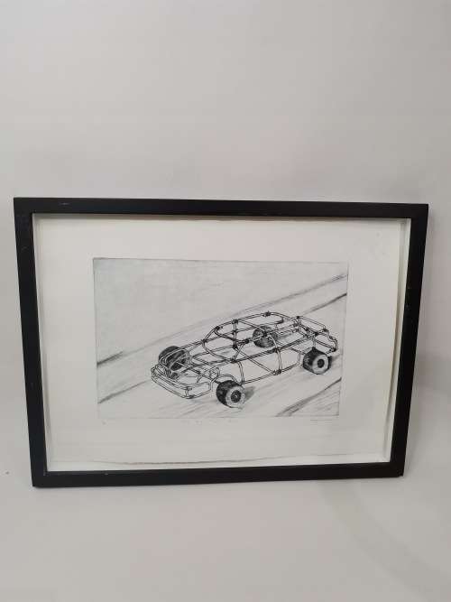 Stunning SHENZO SHABANGU SIGNED PIECE 13/15 EDITION ONE DAY I`LL DRIVE!!
