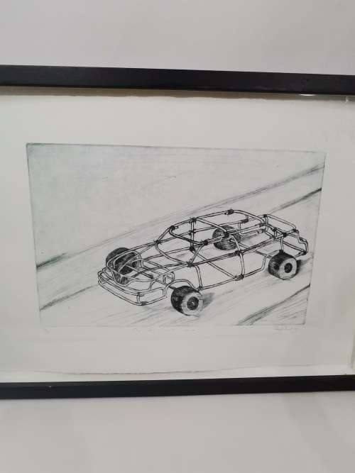 Stunning SHENZO SHABANGU SIGNED PIECE 13/15 EDITION ONE DAY I`LL DRIVE!!