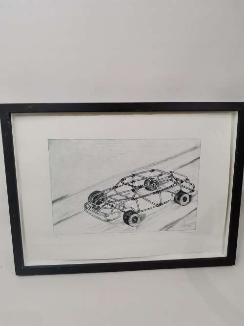 Stunning SHENZO SHABANGU SIGNED PIECE 13/15 EDITION ONE DAY I`LL DRIVE!!