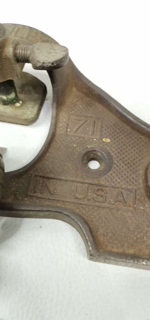 VINTAGE STANLEY NO71 MADE IN THE USA BEEN REPAIRED BUT RARE PIECE!!!!!