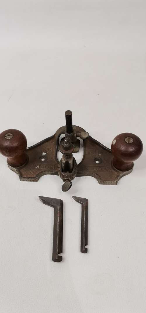 VINTAGE STANLEY NO71 MADE IN THE USA BEEN REPAIRED BUT RARE PIECE!!!!!