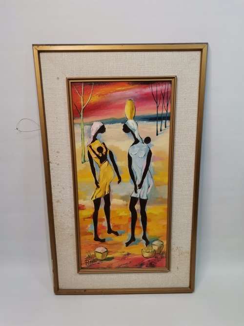 ORIGINAL Peter Honsal oil Painting 47cm x 77cm!!!!!!