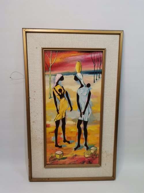 ORIGINAL Peter Honsal oil Painting 47cm x 77cm!!!!!!