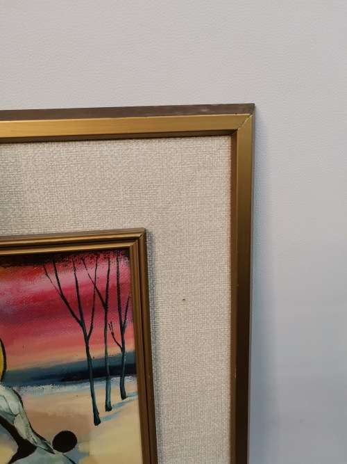 ORIGINAL Peter Honsal oil Painting 47cm x 77cm!!!!!!