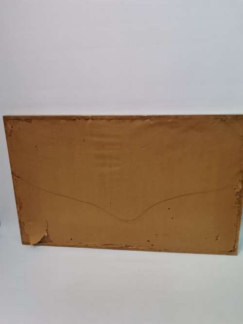 VINTAGE  print of ships size 89cm x 54cm!!!