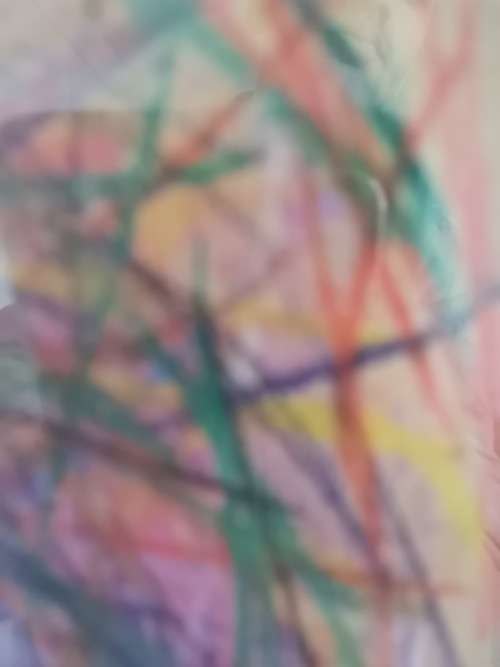 MASSIVE PASTEL SIGNED BY TM MAFENCKA 1997 SIZE 70CM C 147CM SUPER LARGE