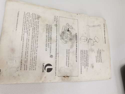 1978 Lakeside Electronics Intercept game!!!!