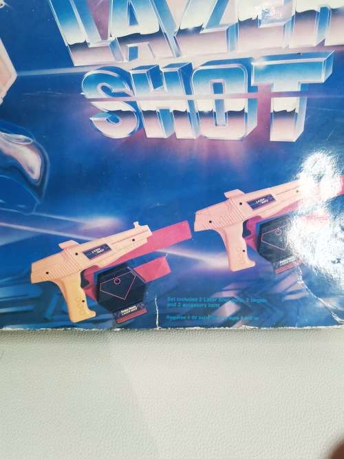 RARE VINTAGE RADIO SHACK Lazer SHOTS COMPLETE WORKING!!!