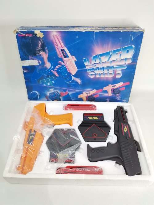 RARE VINTAGE RADIO SHACK Lazer SHOTS COMPLETE WORKING!!!
