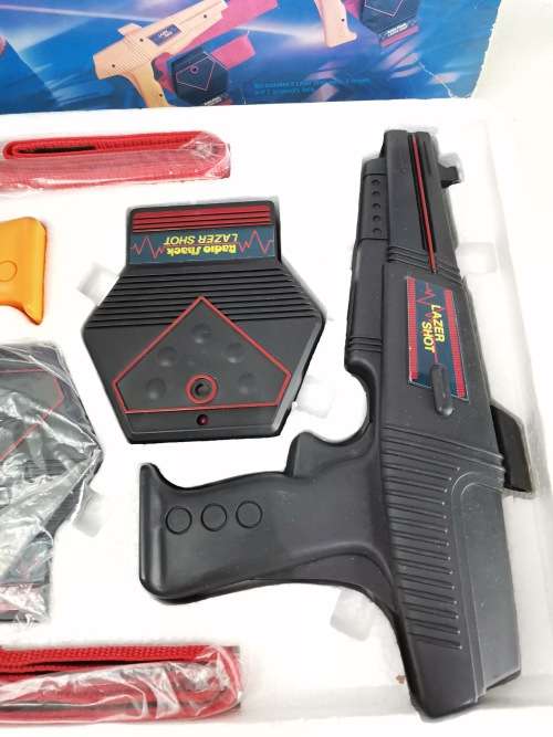 RARE VINTAGE RADIO SHACK Lazer SHOTS COMPLETE WORKING!!!