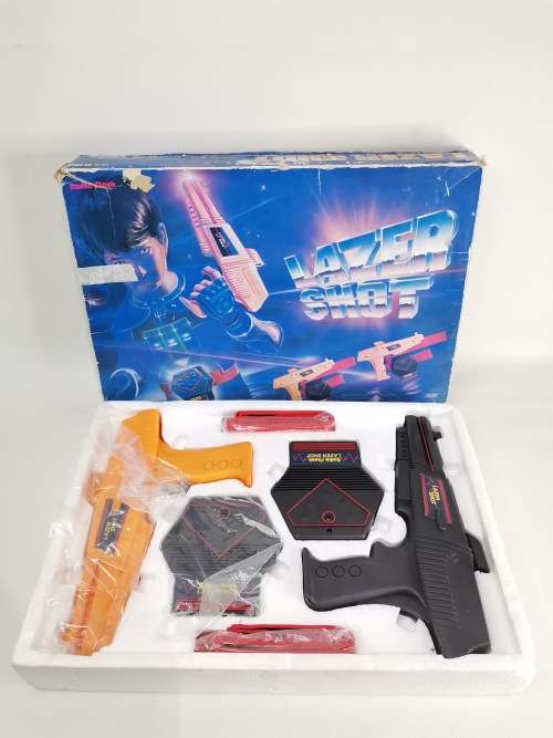 RARE VINTAGE RADIO SHACK Lazer SHOTS COMPLETE WORKING!!!
