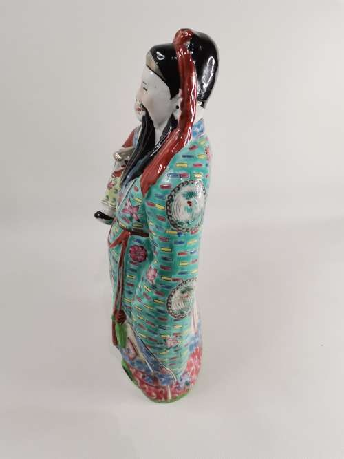 LARGE HIGHLY DETAILED CHINESE 34CM LARGE FIGURE NOT DAMAGED!!!!