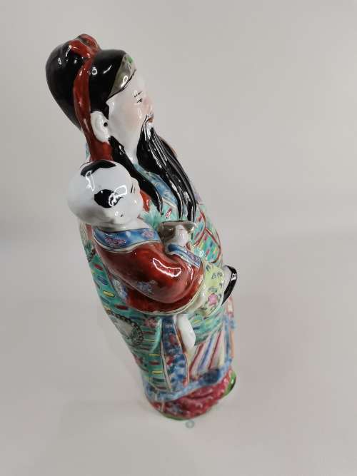 LARGE HIGHLY DETAILED CHINESE 34CM LARGE FIGURE NOT DAMAGED!!!!