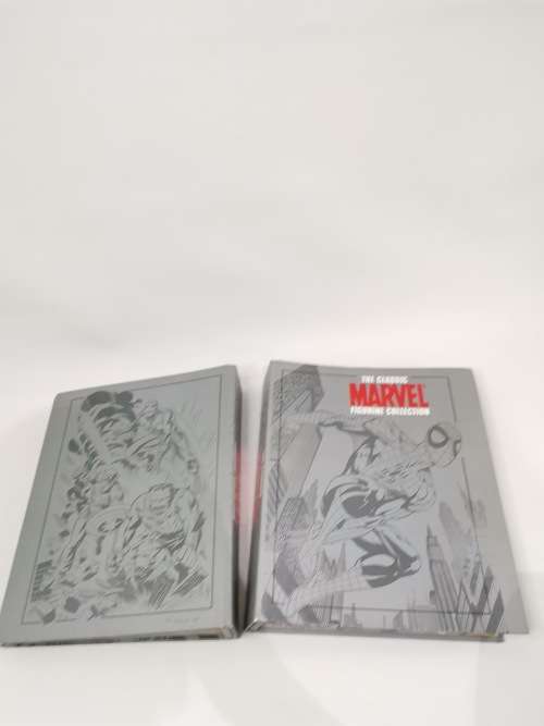 MARVEL FIGURINES COLLECTION BOOKs 1 TO 31 IN BOTH FOLDERS BID FOR ALL!!!!