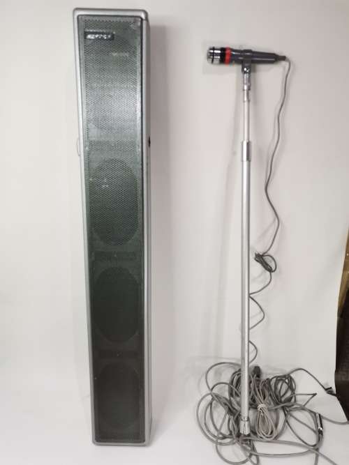 SUPER RARE VINTAGE GELOSO 3121 PORTABLE PUBLIC ADDRESS SYSTEM FROM THE 1966 - 1970 NOT TESTED