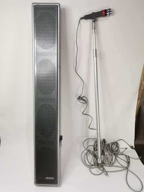 SUPER RARE VINTAGE GELOSO 3121 PORTABLE PUBLIC ADDRESS SYSTEM FROM THE 1966 - 1970 NOT TESTED