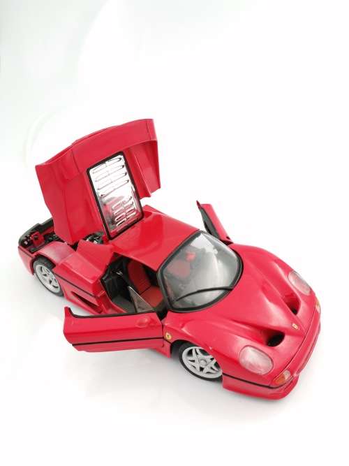 FERRARI F50 ORIGINAL DIE CAST LARGE HIGHLY DETAILED DISPLAY PIECE SCALE 1/18!!!!