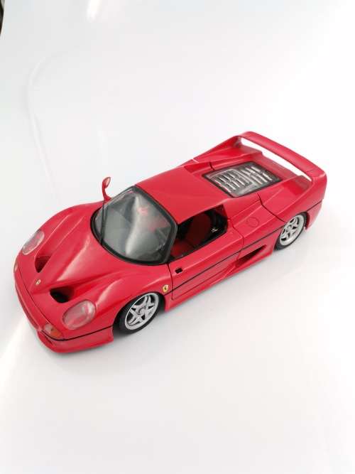 FERRARI F50 ORIGINAL DIE CAST LARGE HIGHLY DETAILED DISPLAY PIECE SCALE 1/18!!!!