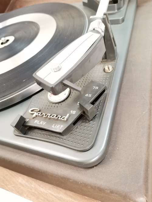 VINTAGE GERRARD RECORD PLAYER WORKING!!!!