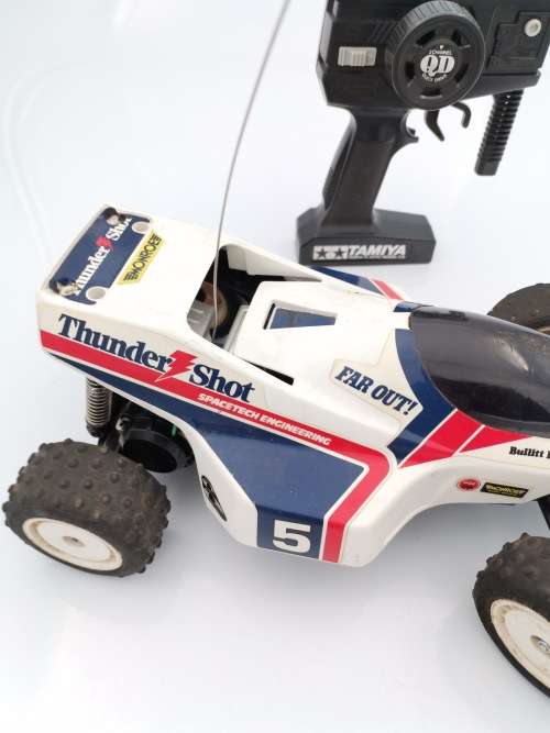 RARE 1988 TAMIYA QUICK DRIVE RC CAR NOT TESTED!!!