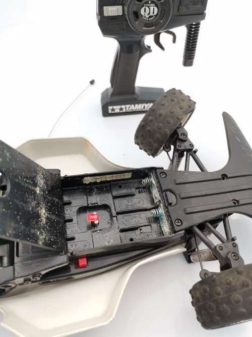 RARE 1988 TAMIYA QUICK DRIVE RC CAR NOT TESTED!!!