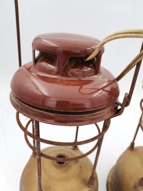 2 LARGE TILLEY ENGLAND LAMPS BID FOR BOTH!!!