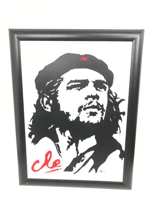 CHE GUEVARA PAINTING SIZE 79CM X 60CM !!!