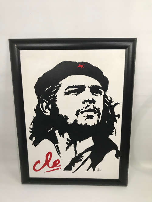 CHE GUEVARA PAINTING SIZE 79CM X 60CM !!!