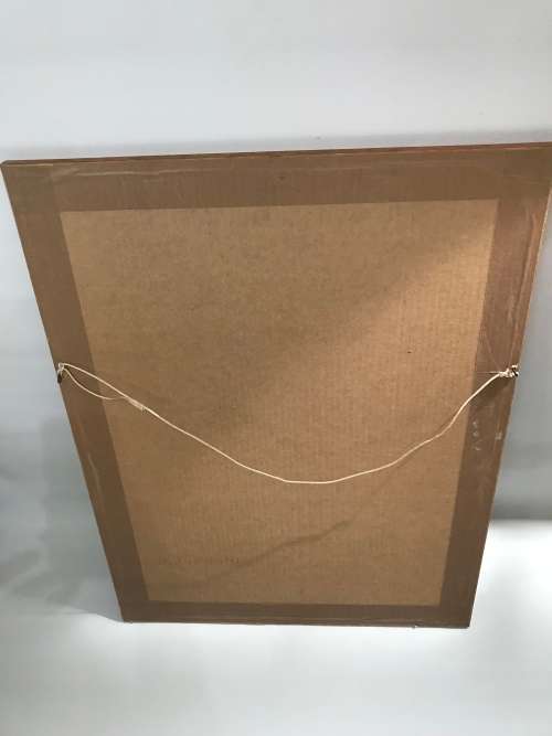 ORIGINAL Hargreaves Ntukwana SA artist size 72CM X 54CM