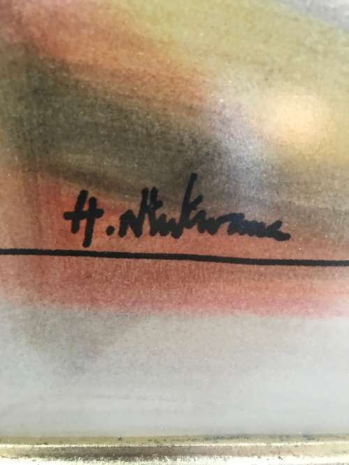 ORIGINAL Hargreaves Ntukwana SA artist size 72CM X 54CM