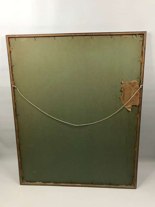 ORIGINAL LARGE Hargreaves Ntukwana SIGNED  PIECE SIZE 78CM X 63CM !!!!