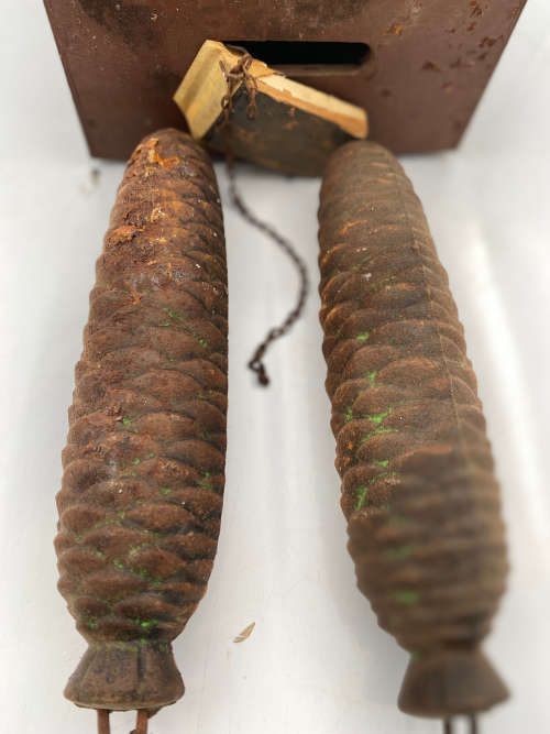 VINTAGE MADE IN WEST GERMANY CUCKOO CLOCK GOR SPARES !!!