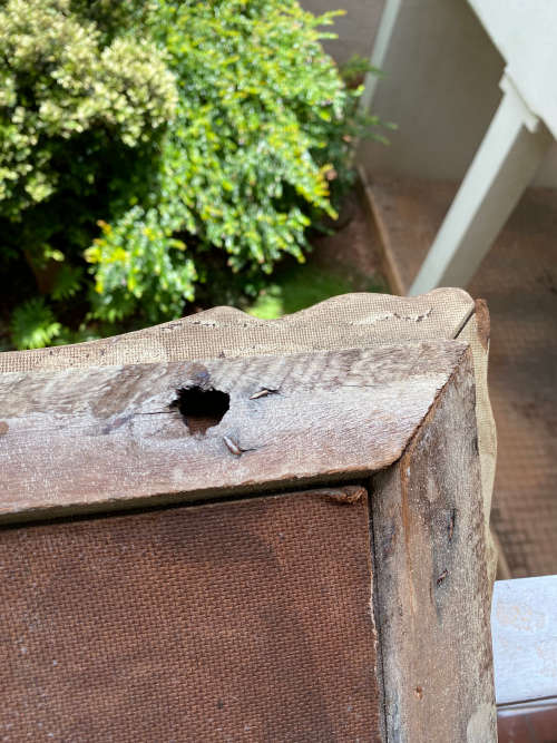 ORIGINAL OIL ON BOARD PAINTING SIGNED L.ALBERTYN SIZE 64C X 89CM HAS DAMAGES !!!!