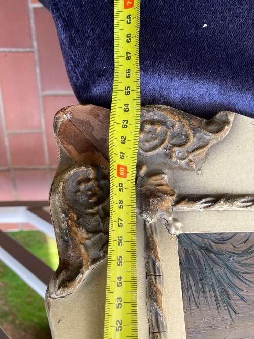 ORIGINAL OIL ON BOARD PAINTING SIGNED L.ALBERTYN SIZE 64C X 89CM HAS DAMAGES !!!!