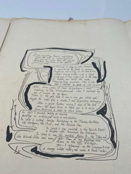 RARE WALTER BATTIS SiGNED PORTFOLIO COVER ORIGINAL SIGNATURE!!!!